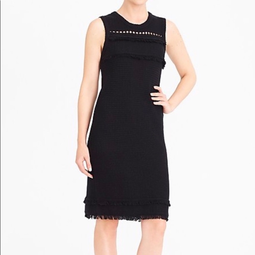 NWT J.Crew Fringe Sweater-Dress